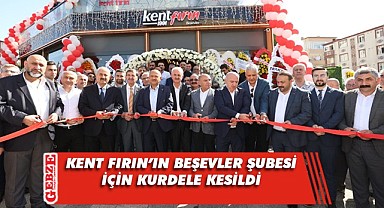 Kent Fırın'ın yeni işletmesi resmen hizmete girdi