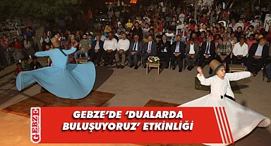 Mevlana’da 'Dualarda Buluşuyoruz' programı düzenlendi