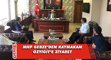 MHP Gebze heyeti, Kaymakam Özyiğit'e gitti