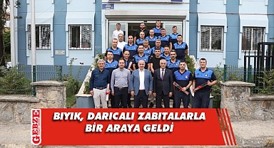 Muzaffer Bıyık, Zabıta Haftası'nı kutladı