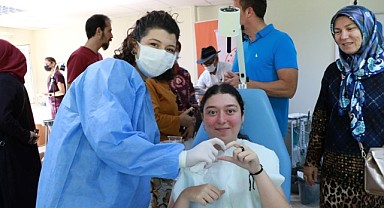 Özel bireylere ağız ve diş sağlığı taraması