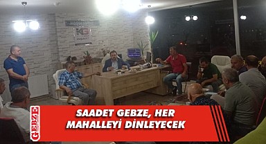 Saadet Gebze, yeni çalışmayı başlattı