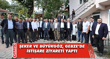 Şeker ve Büyükgöz, kırsal mahalleleri gezdi