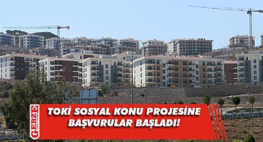 Sosyal konut projesinde başvurular alınmaya başladı