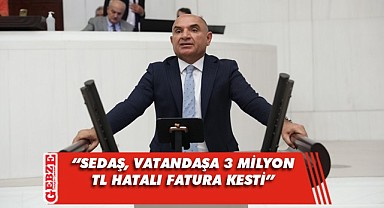 Tarhan'ın SEDAŞ hakkındaki önergesine yanıt geldi