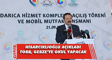 TOBB, Gebze'ye okul yapacak
