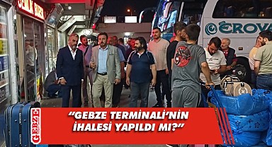 Turel’den Büyükgöz’e terminal soruları