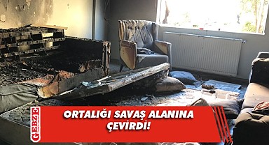 Vanaları açan kadın, dehşeti yaşattı!