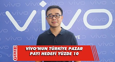 Vivo, Türkiye'deki pazar payını artırmayı hedefliyor