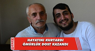 Yaptığı iyilik ona dost kazandırdı