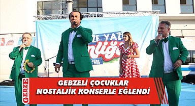 Yeşilçam Vokal Grubu Gebzeli çocukları coşturdu