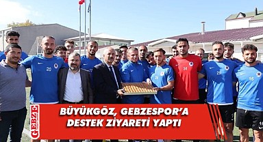 Zinnur Büyükgöz’den ilk maç öncesi moral ziyareti