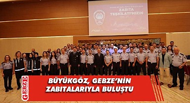 Zinnur Büyükgöz, Zabıta Haftası'nı kutladı