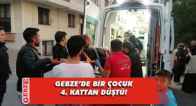 13 yaşındaki çocuk balkondan düştü!