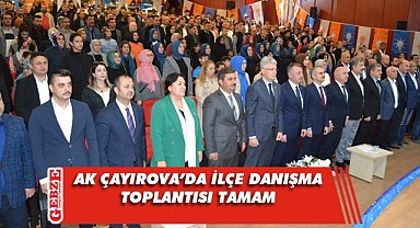 AK Çayırova'nın danışma toplantısı gerçekleştirildi