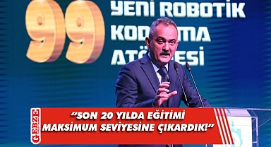 Bakan Özer, Kocaeli’de robotik kodlama atölyesinin açılışına katıldı
