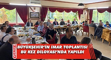 Belediye temsilcileri imar için Dilovası'nda buluştu