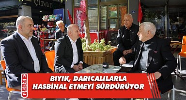 Bıyık, hafta sonu Darıcalılarla buluştu