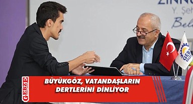 Büyükgöz Gebzelileri halk buluşmalarında ağırlıyor