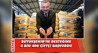 Büyükşehir’in tohum desteği başvuruları sona erdi