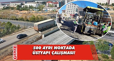 Büyükşehir’in üst yapı ekipleri arı gibi çalışıyor