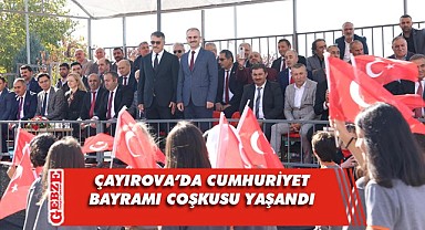 Çayırova’da Cumhuriyet Bayramı coşkusu