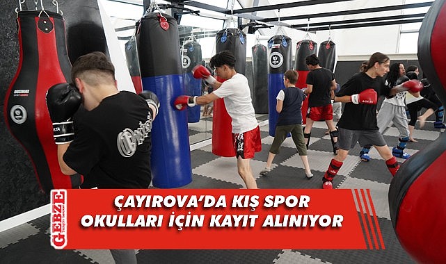 Çayırova'da kış dönemi spor okulları kayıtları başladı