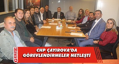 CHP Çayırova'da yönetim görevlendirmeleri tamam