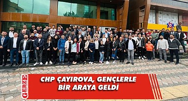 CHP Çayırova, partili gençlerle istişare yaptı
