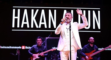 Cumhuriyet coşkusu Hakan Altun konseriyle yaşandı