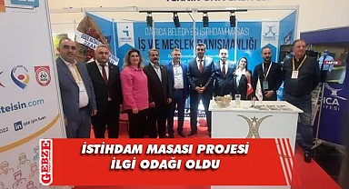 Darıca Belediyesi’nin standı yoğun ilgi gördü