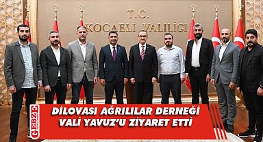 Dilovalı Ağrılılardan Vali Yavuz'a anlamlı hediye