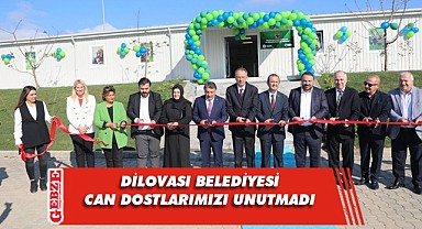 Dilovası Geçici Hayvan Bakımevi ve Rehabilitasyon Merkezi açıldı 
