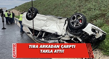 Dilovası'nda kaza! 2 kişi yaralandı