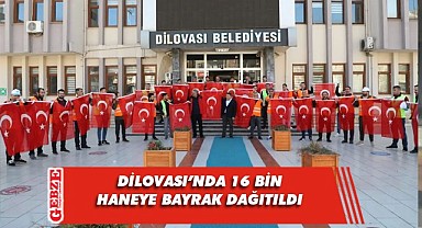 Dilovası, Türk Bayrakları ile donatıldı