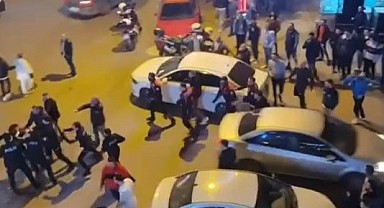 Düğün salonunda başlayan kavga sokağa taştı