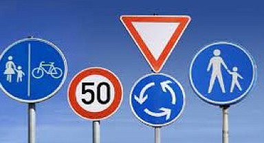 Düşey trafik işaretlemeleri yaptırılacak