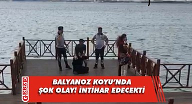 Eşiyle tartışan kadın, denize atlayacaktı!