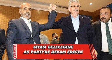 Fesih Telli, resmen AK Parti saflarına geçti