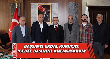 Gazete sahiplerinden Başsavcı’ya ziyaret