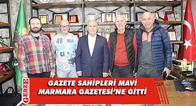 Gazete sahiplerinden, Şahinkesen'e hayırlı olsun ziyareti