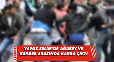 Gebze'de ağabey ve kardeş arasında kavga