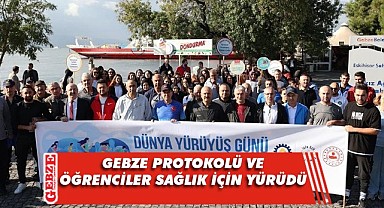 Gebze'de Dünya Yürüyüş Günü etkinliği düzenlendi