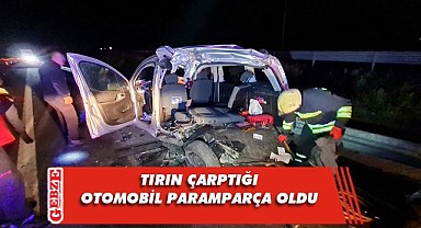 Gebze'de feci kaza! 2 kişi yaralandı