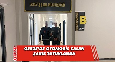 Gebze'deki oto hırsızlığı olayının zanlısı yakalandı!