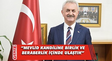 GTO Başkanı Çiler'den Mevlid Kandili mesajı