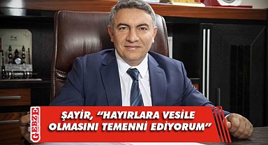 Hamza Şayir’den Mevlid Kandili dolayısıyla mesaj yayımladı