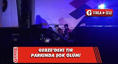 İki tırın arasına sıkışan şahıs feci şekilde can verdi