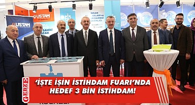 'İşte işin İstihdam Fuarı'nda açılış gerçekleştirildi