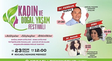 Kadın ve Doğal Yaşam Festivali başlıyor